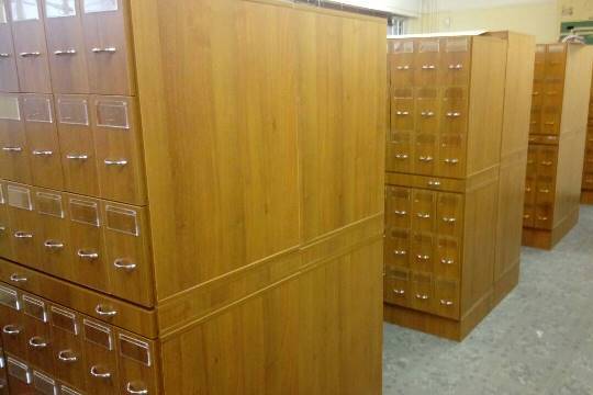 Каталожные шкафы от производителя Сота